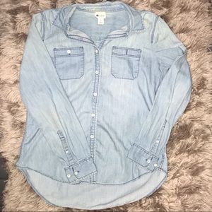 Denim Long Sleeve Shirt